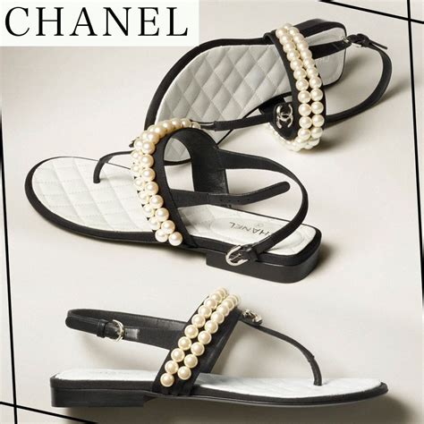 authentic chanel sandals|chanel sandals women 2022.